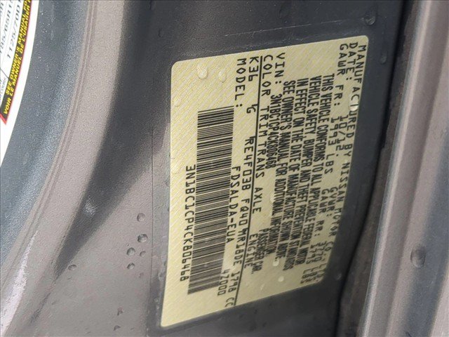 Used 2012 Nissan Versa 1.8 S w/ Special Edition Pkg FWD image 21