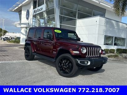 Used 2021 Jeep Wrangler Unlimited Sahara 4xe w/ Cold Weather Group
