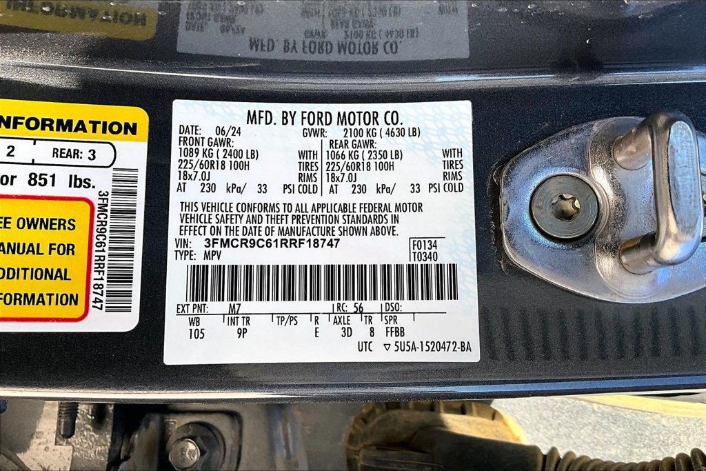 Used 2024 Ford Bronco Sport Outer Banks AWD/4WD image 3