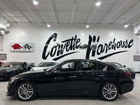Used 2023 INFINITI Q50 Luxe w/ Cargo Package image 2