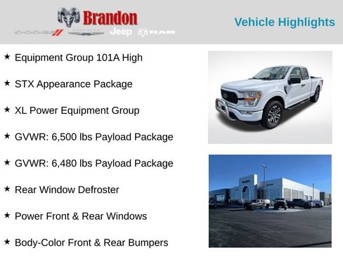 Used 2021 Ford F150 XL w/ Equipment Group 101A High AWD/4WD image 2