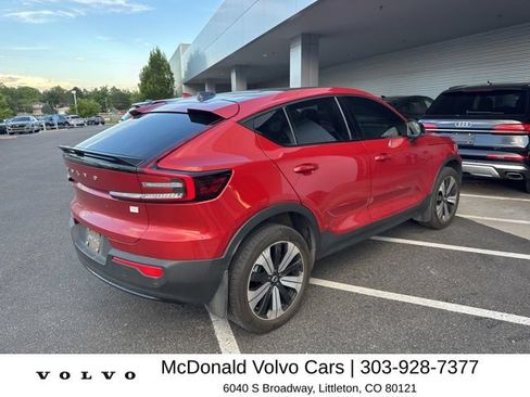 Used 2023 Volvo C40 P8 Recharge Plus w/ Climate Package AWD/4WD image 3