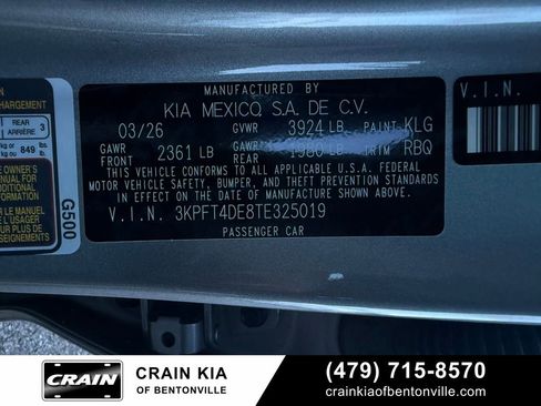 New 2026 Kia K4 FWD image 34