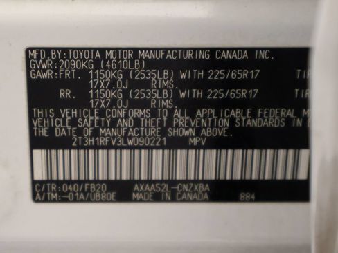 Used 2020 Toyota RAV4 LE FWD image 17