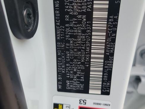 Certified 2023 Toyota Camry XSE image 37