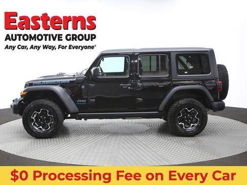 Used 2023 Jeep Wrangler Unlimited Rubicon 4xe w/ Steel Bumper Group AWD/4WD image 63