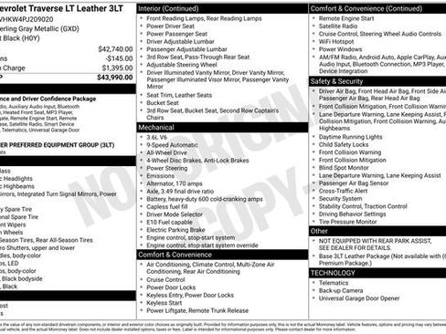 Used 2023 Chevrolet Traverse LT image 2