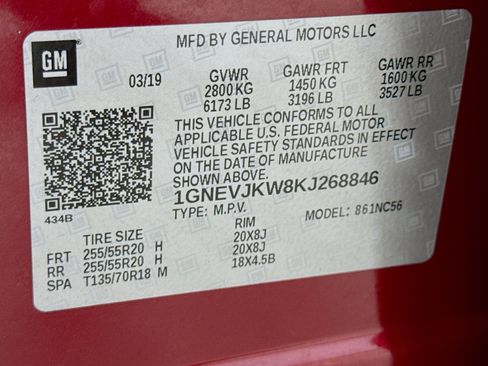 Used 2019 Chevrolet Traverse RS AWD/4WD image 35