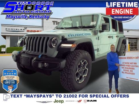 Used 2023 Jeep Wrangler Unlimited Rubicon 4xe AWD/4WD image 1