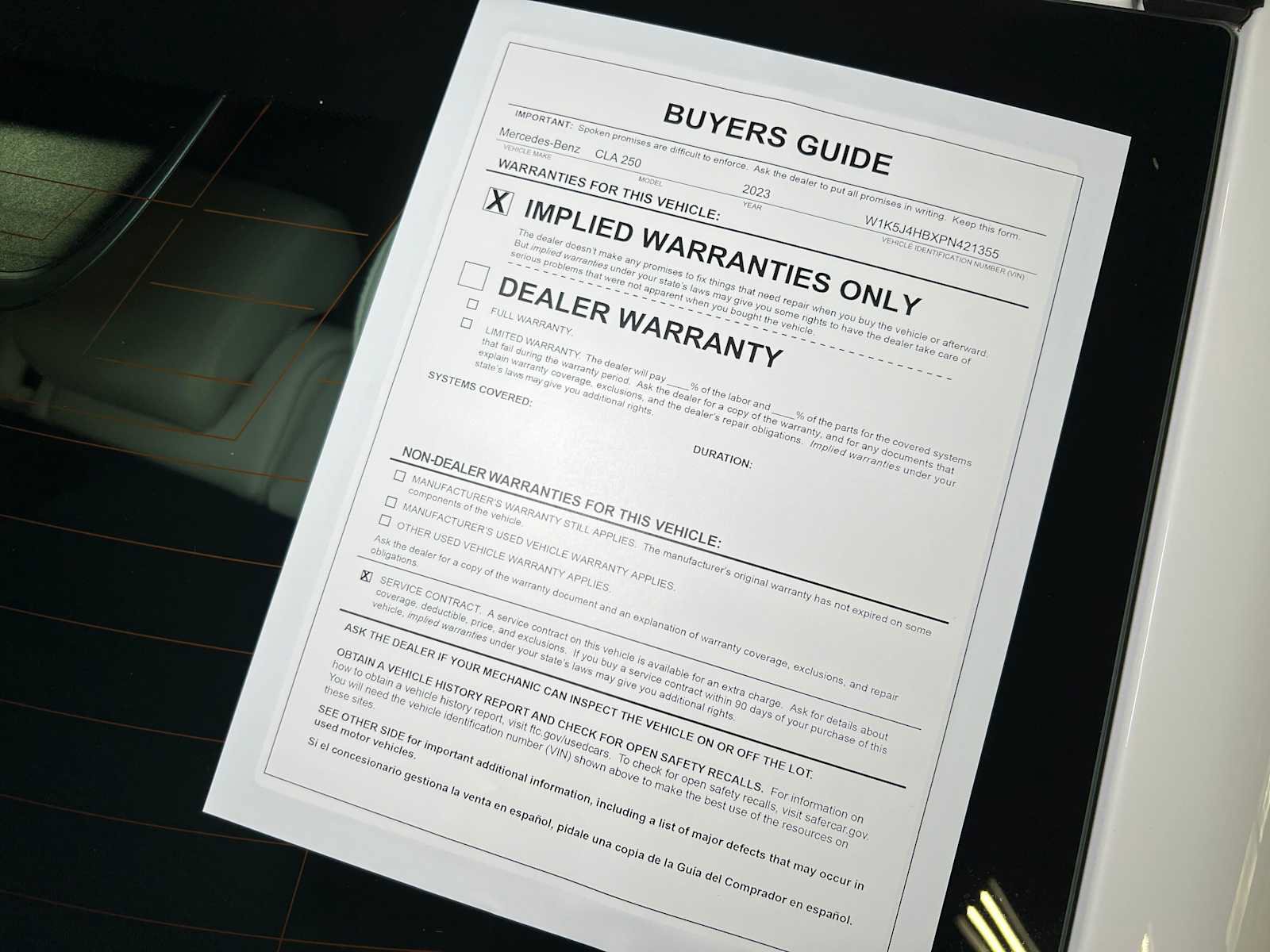 Certified 2023 Mercedes-Benz CLA 250 4MATIC image 45