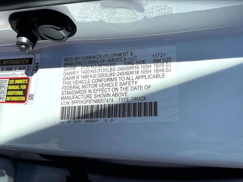 Used 2022 Honda Ridgeline Black Edition image 16