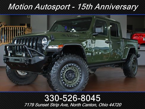 Used 2021 Jeep Gladiator Overland w/ Uconnect 4C Nav & Sound Group AWD/4WD image 1