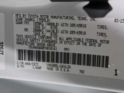 Certified 2023 Toyota Sequoia TRD Pro image 46