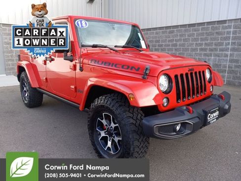 Used 2018 Jeep Wrangler Unlimited Sahara image 1