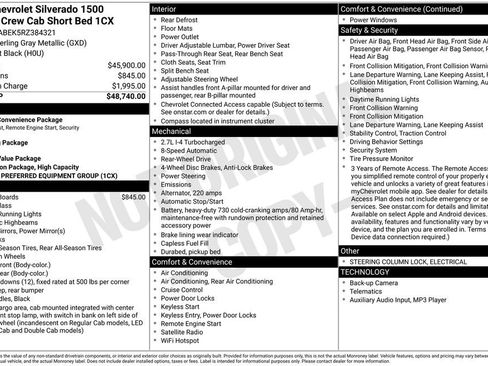 Used 2024 Chevrolet Silverado 1500 Custom image 2