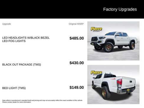 Used 2023 Toyota Tacoma TRD Off-Road w/ Black Out Package (TMS) AWD/4WD image 13