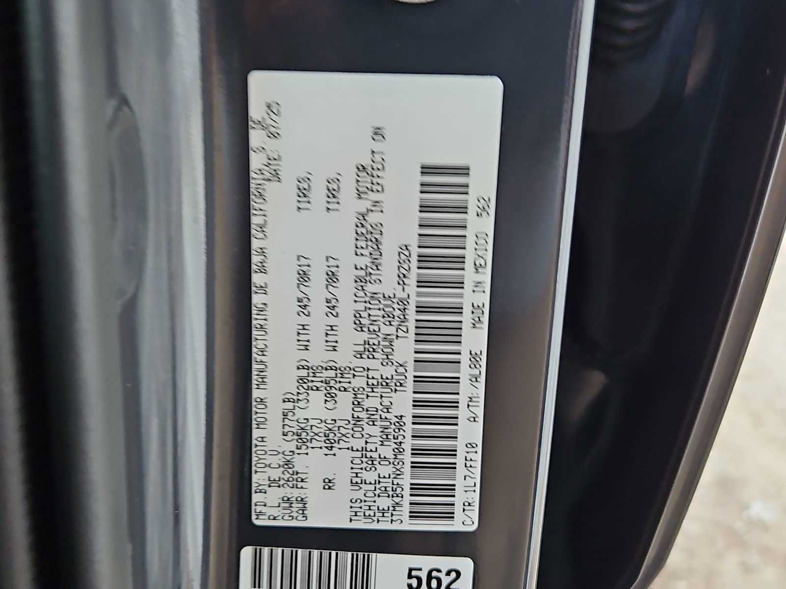 Used 2025 Toyota Tacoma SR5 RWD image 31
