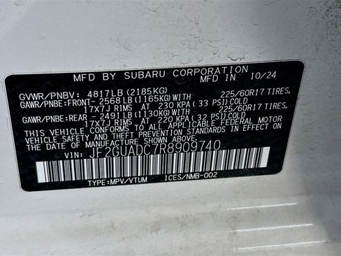 Used 2024 Subaru Crosstrek 2.0i Premium image 12