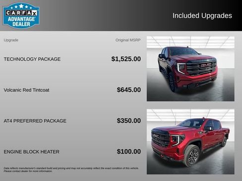 Used 2025 GMC Sierra 1500 AT4 w/ Technology Package AWD/4WD image 3