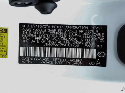 Used 2021 Lexus LC 500 Convertible w/ Touring Package RWD image 87