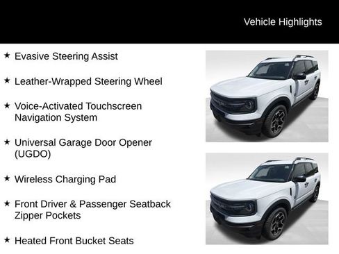 Used 2022 Ford Bronco Sport Big Bend w/ Convenience Package AWD/4WD image 8