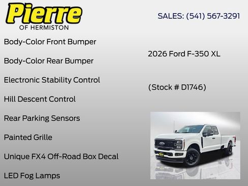 New 2026 Ford F350 XL w/ STX Appearance Package AWD/4WD image 24