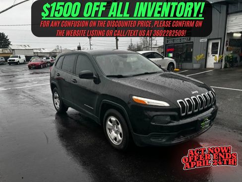 Used 2017 Jeep Cherokee Sport image 1