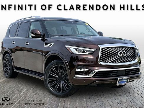Certified 2019 INFINITI QX80 Luxe AWD/4WD image 1