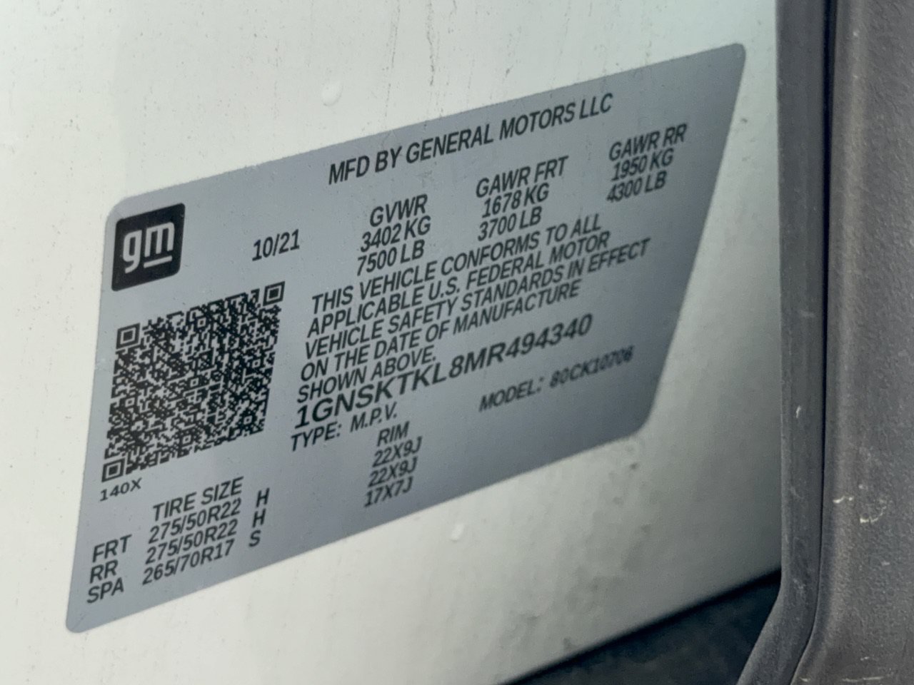 Used 2021 Chevrolet Tahoe High Country AWD/4WD image 31