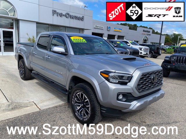 Used 2020 Toyota Tacoma TRD Sport w/ TRD Premium Sport Package AWD/4WD image 1