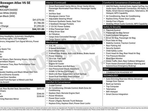 Used 2023 Volkswagen Atlas SE FWD image 2
