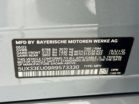 Certified 2024 BMW X5 M60i w/ Executive Package AWD/4WD image 34