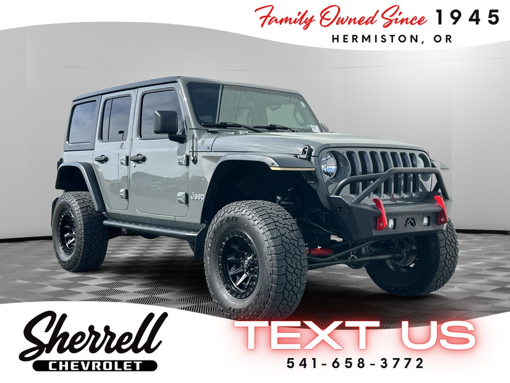 Used 2020 Jeep Wrangler Unlimited Sport S AWD/4WD image 1
