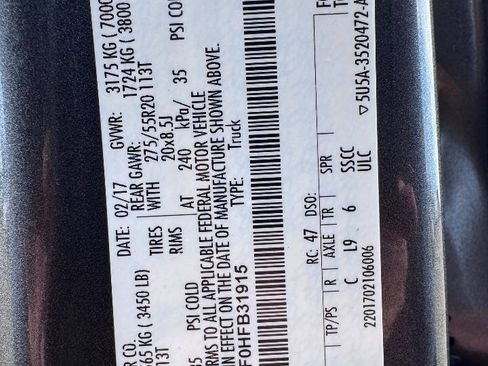 Used 2017 Ford F150 XLT w/ Equipment Group 302A Luxury image 14