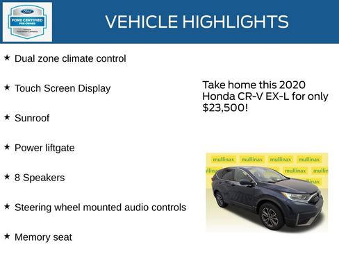 Used 2020 Honda CR-V EX-L image 22