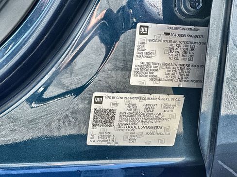 Certified 2022 GMC Sierra 1500 SLT w/ SLT Premium Plus Package image 33