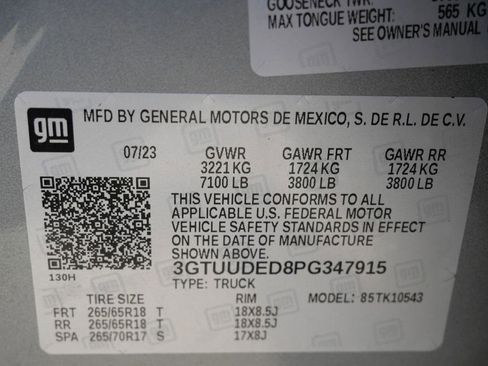 Used 2023 GMC Sierra 1500 SLT AWD/4WD image 27