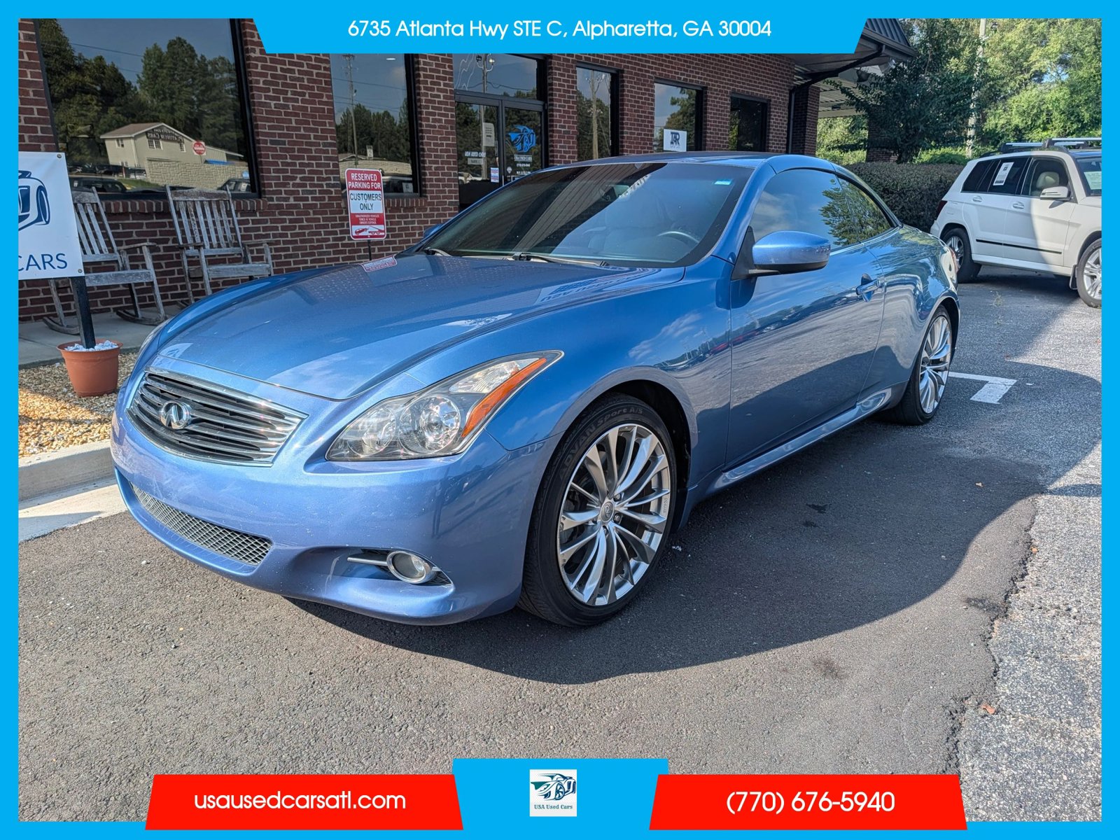 Used 2013 INFINITI G37 Convertible w/ Premium Pkg RWD image 1