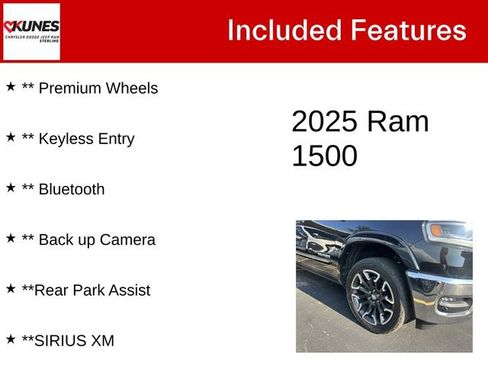 Used 2025 RAM 1500 Limited AWD/4WD image 5