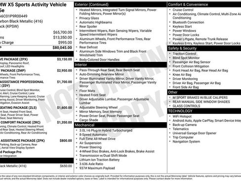Used 2023 BMW X5 xDrive45e w/ Executive Package image 5