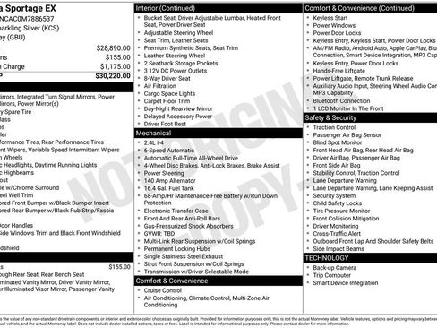 Used 2021 Kia Sportage EX image 38