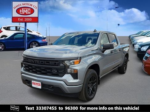 Used 2024 Chevrolet Silverado 1500 Custom w/ LPO, Dark Essentials Package image 1