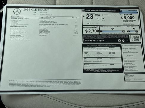New 2026 Mercedes-Benz GLE 350 4MATIC image 34