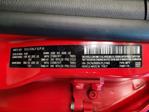 Used 2020 Jeep Renegade Altitude image 33