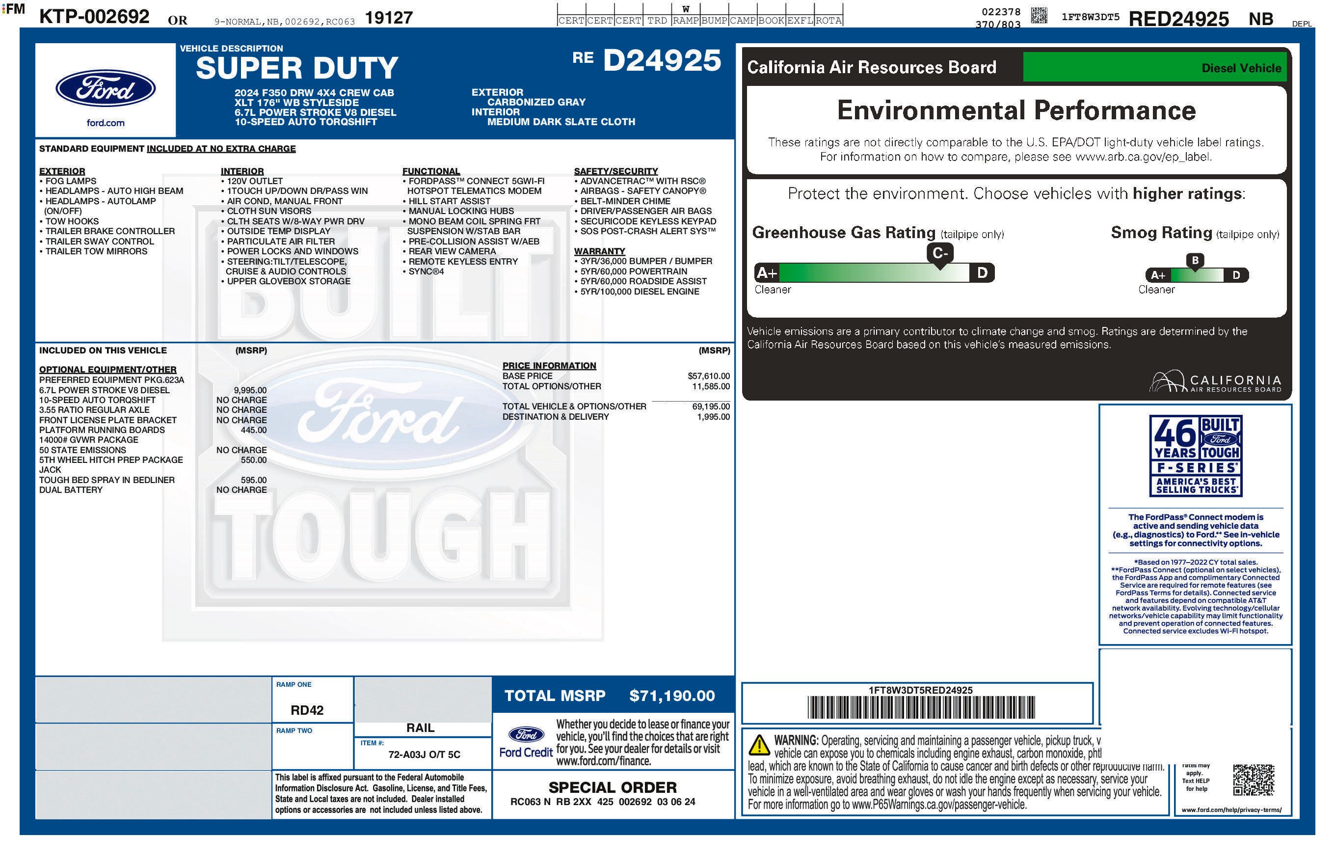 Used 2024 Ford F350 XLT AWD/4WD image 8