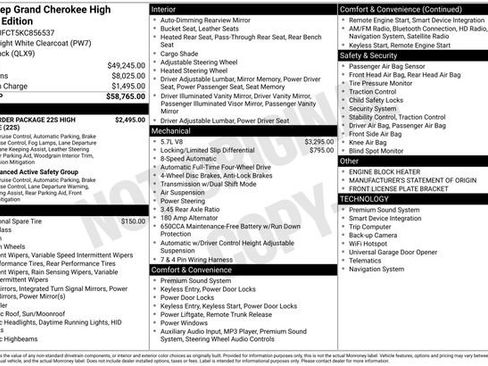 Used 2019 Jeep Grand Cherokee High Altitude image 34