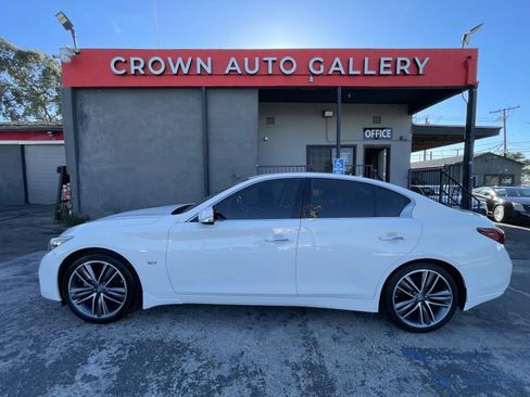 Used 2018 INFINITI Q50 Luxe w/ Cargo Package (L95) RWD image 7