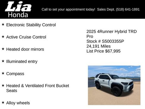 Used 2025 Toyota 4Runner TRD Pro AWD/4WD image 8