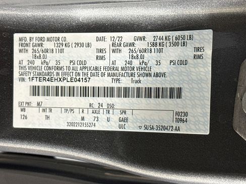 Used 2023 Ford Ranger XLT w/ Equipment Group 301A Mid RWD image 36
