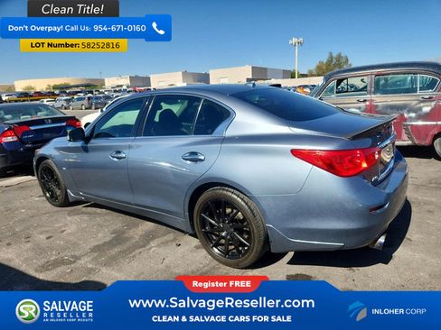 Used 2017 INFINITI Q50 Signature Edition w/ Cargo Package (L95) AWD/4WD image 3